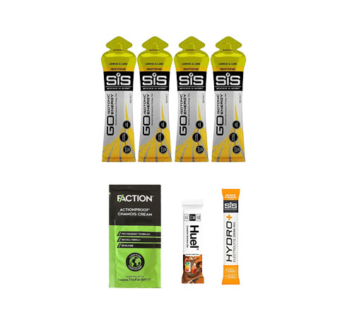 Half marathon SIS gels Huel bar bundle